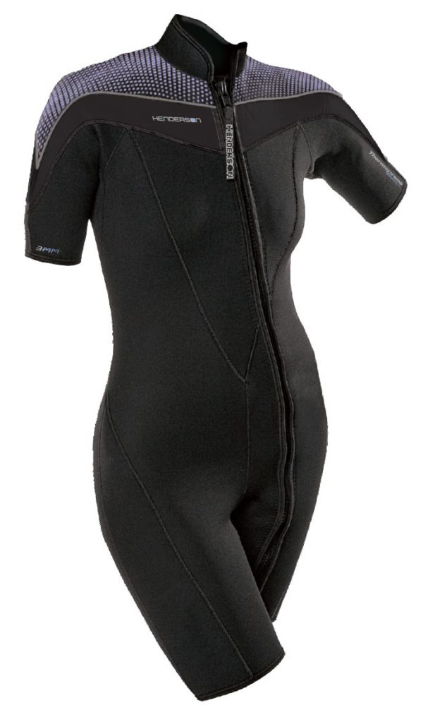 Thermoprene Pro Women’s Front Zip Shorty • Henderson Aquatics